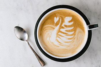 Swan Latte Art